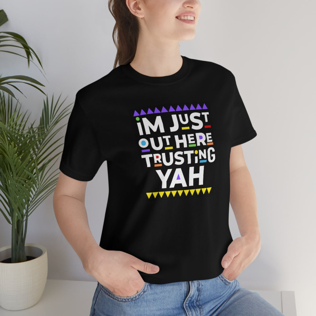 TRUST YAH Unisex Jersey Short Sleeve Tee