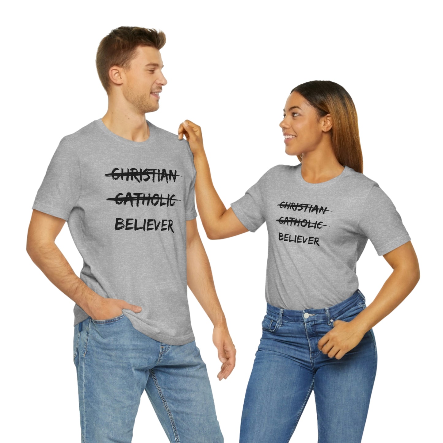 BELIEVER Unisex Jersey Short Sleeve Tee