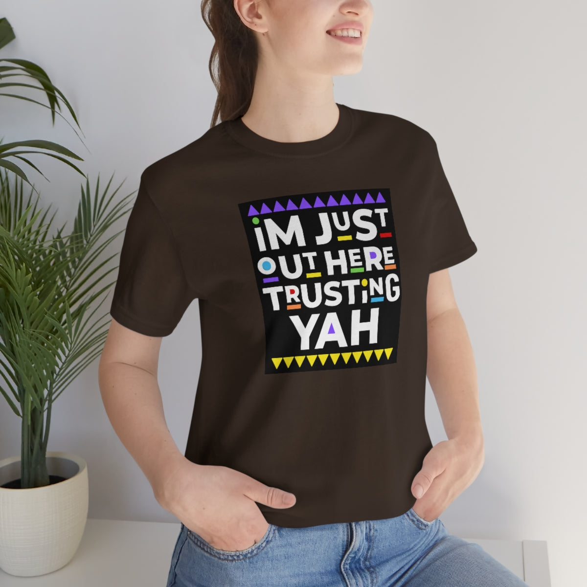 TRUST YAH Unisex Jersey Short Sleeve Tee