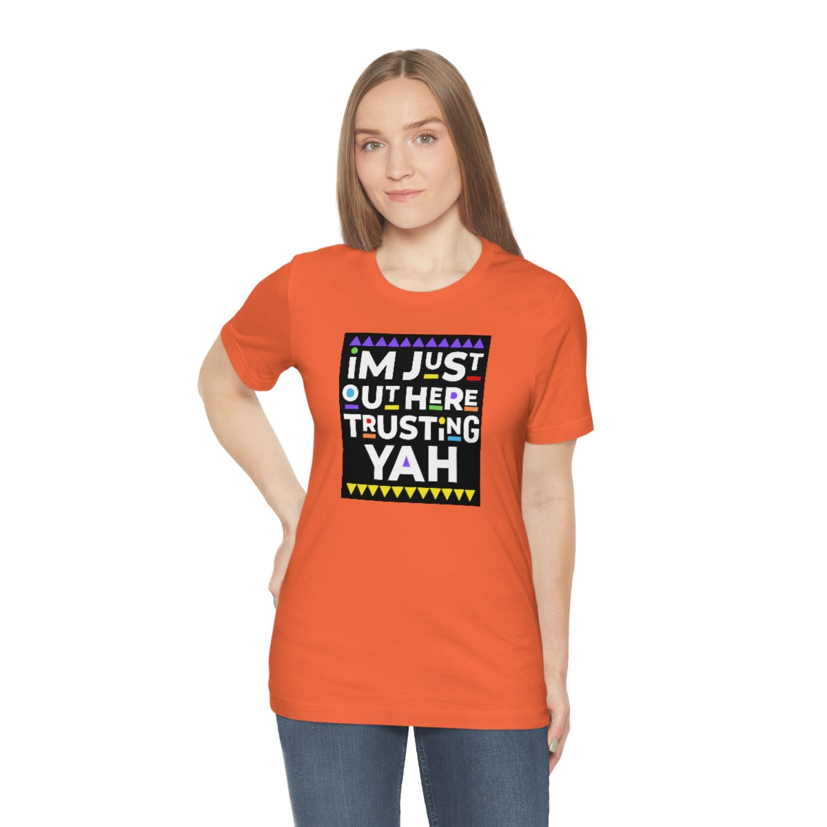 TRUST YAH Unisex Jersey Short Sleeve Tee