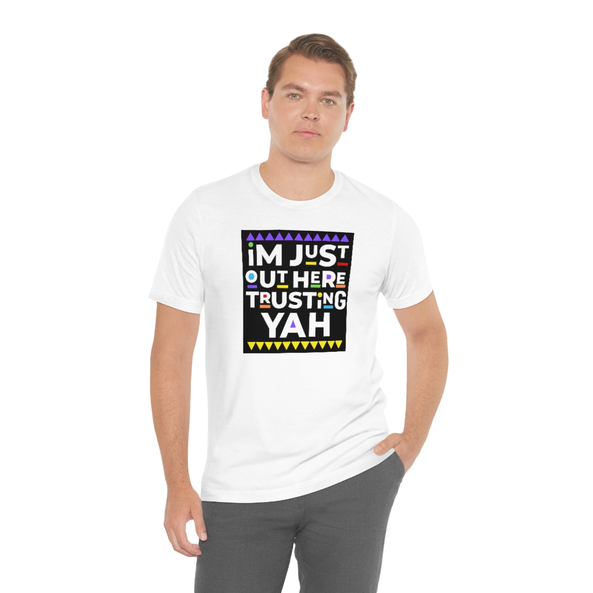 TRUST YAH Unisex Jersey Short Sleeve Tee