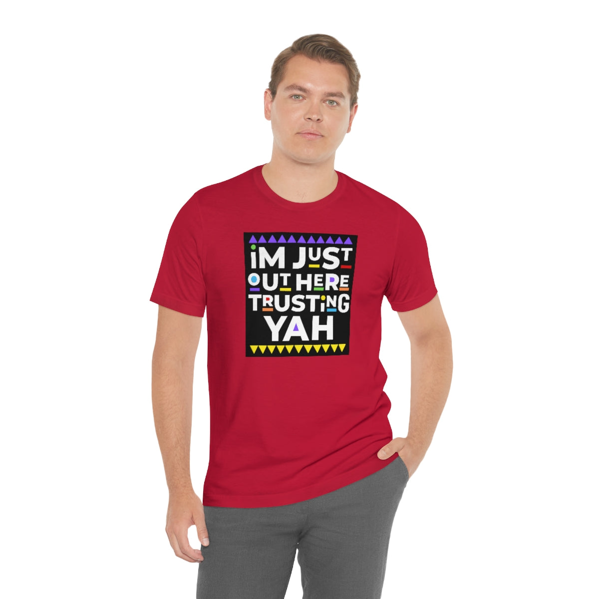 TRUST YAH Unisex Jersey Short Sleeve Tee