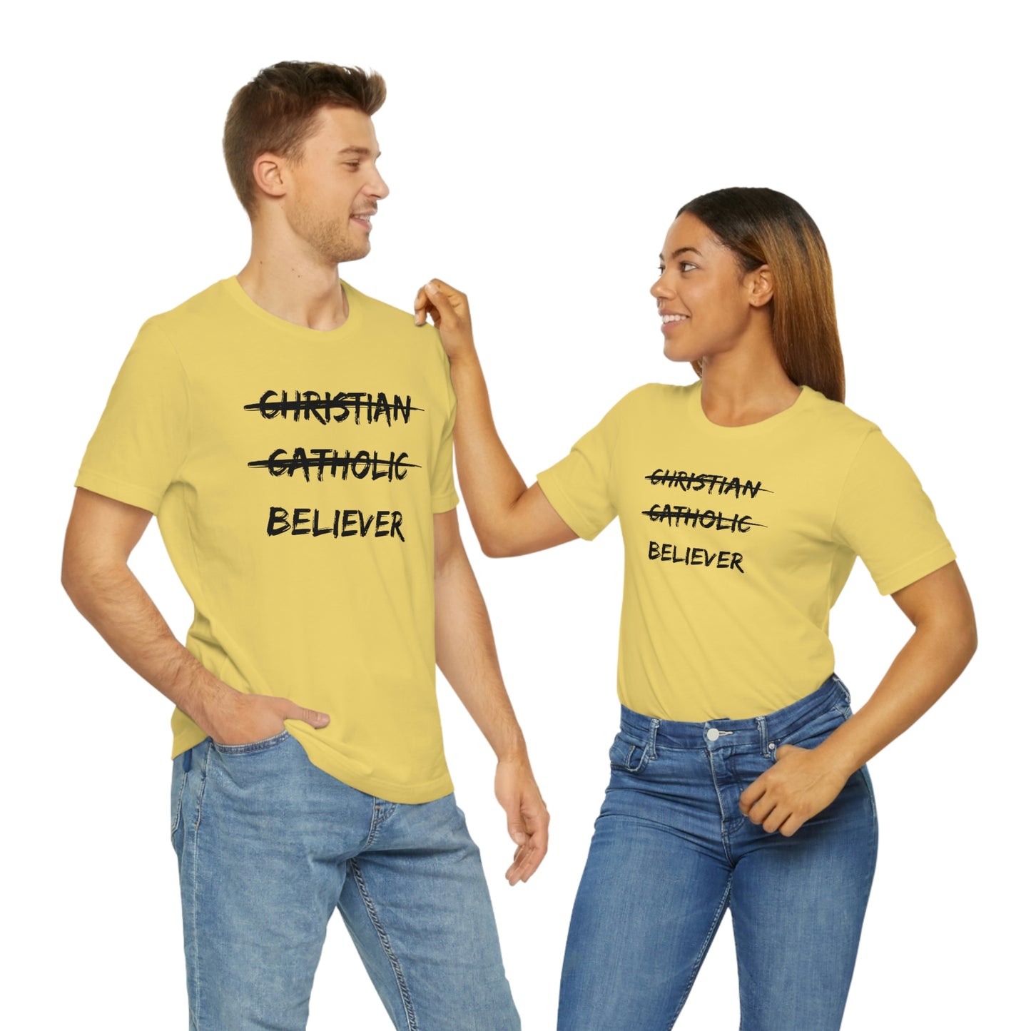 BELIEVER Unisex Jersey Short Sleeve Tee