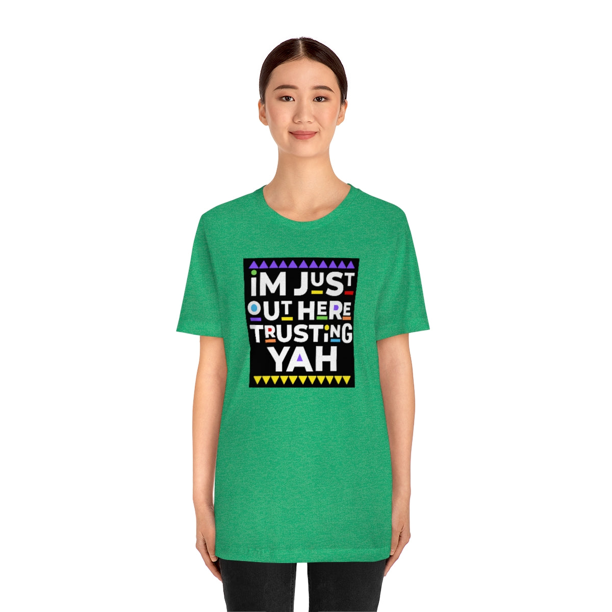 TRUST YAH Unisex Jersey Short Sleeve Tee