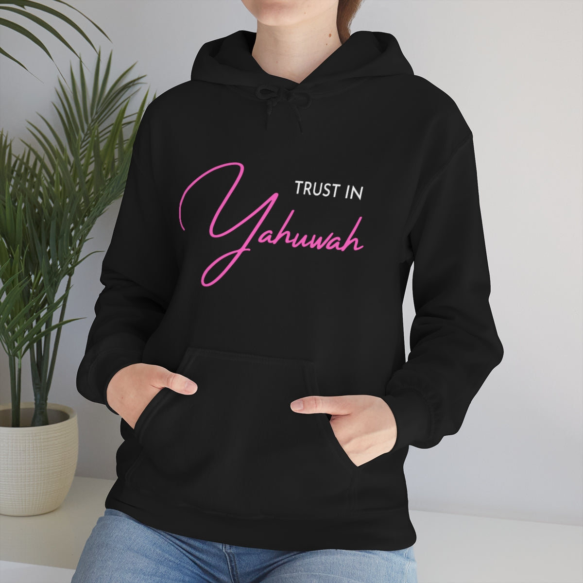 TRUST IN YAHUWAH Unisex Heavy Blend™ Hooded Sweatshirt