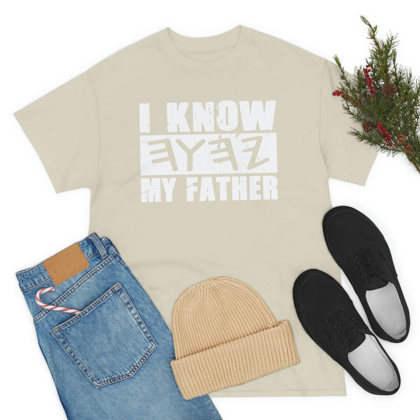 I Know My Father Unisex Heavy Cotton Tee