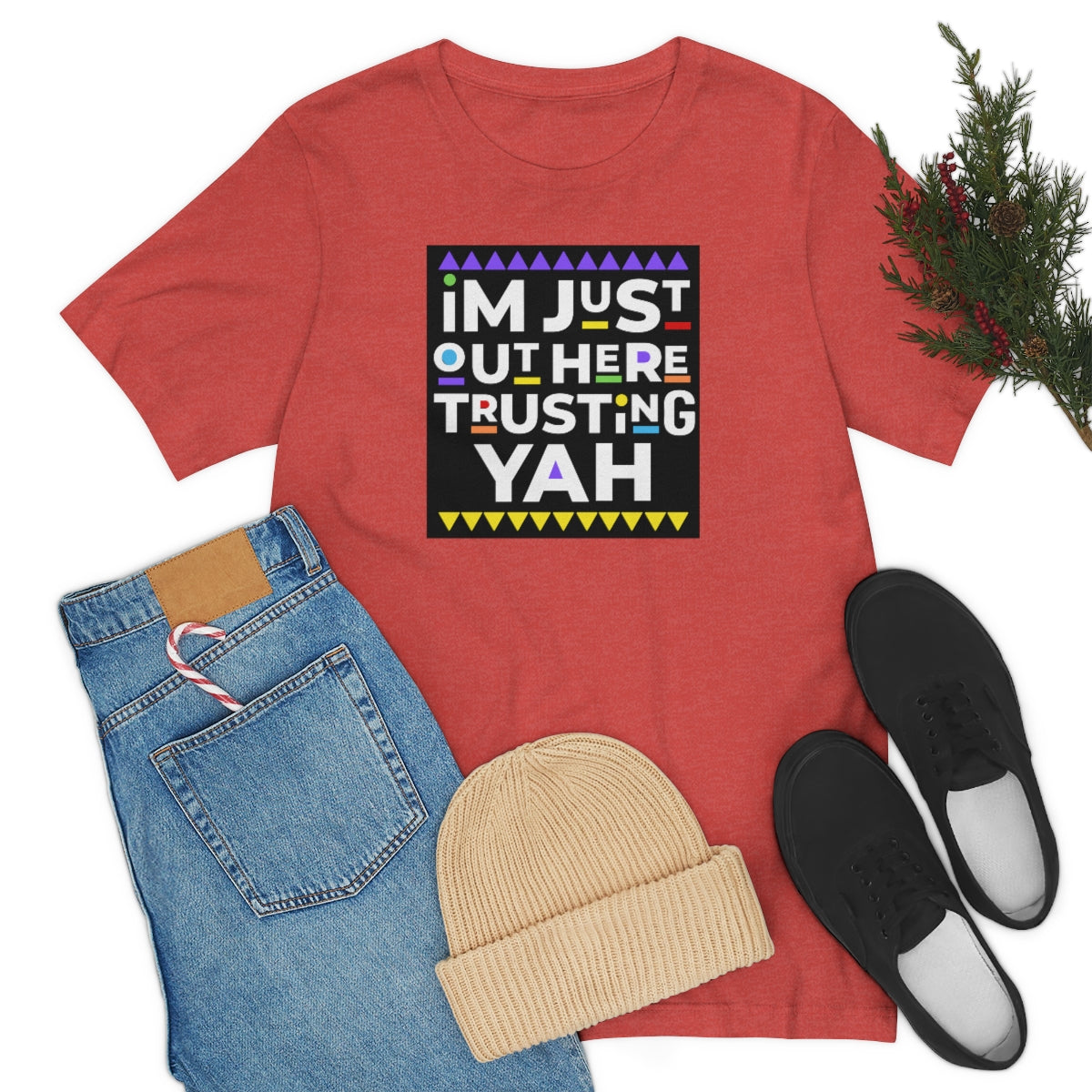 TRUST YAH Unisex Jersey Short Sleeve Tee