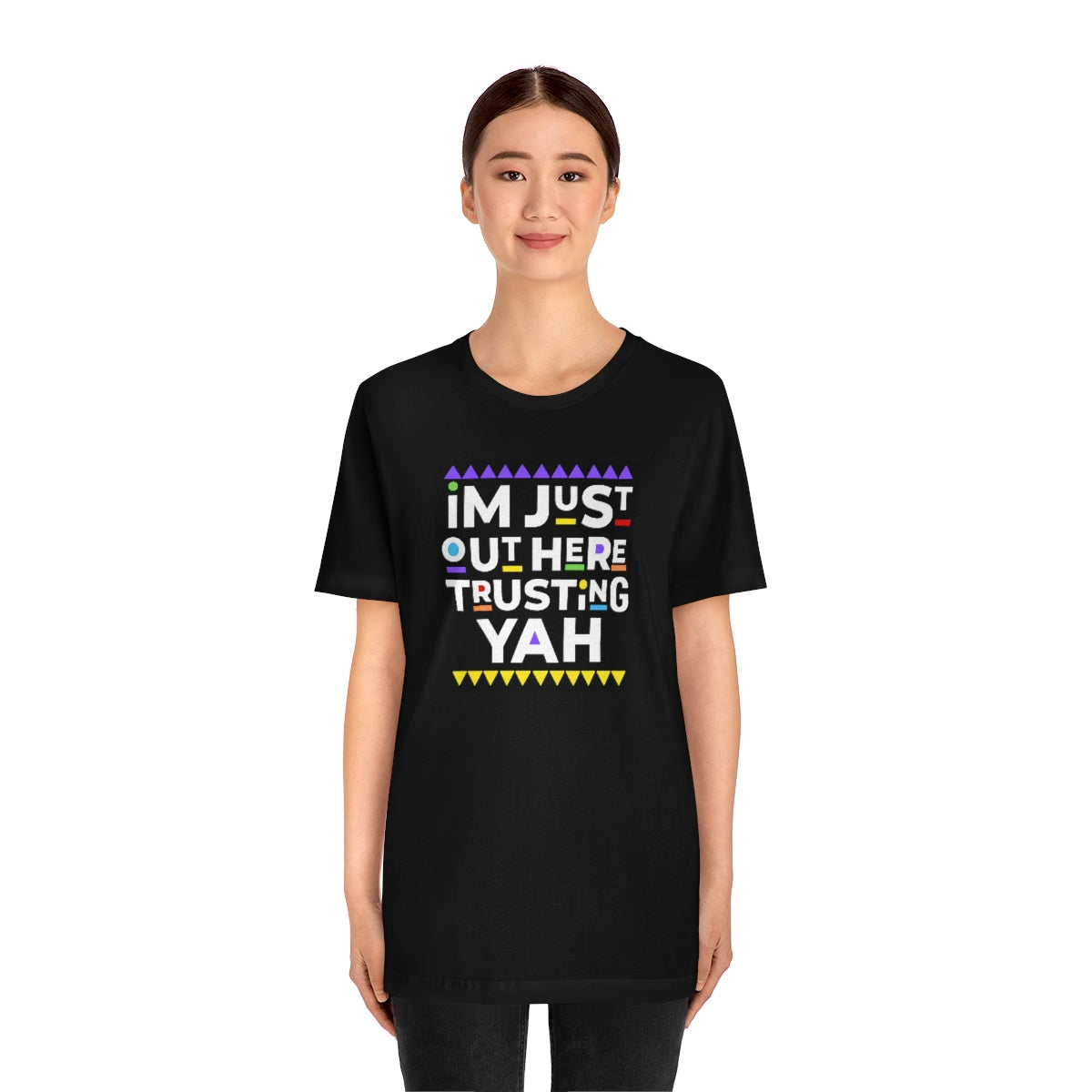 TRUST YAH Unisex Jersey Short Sleeve Tee