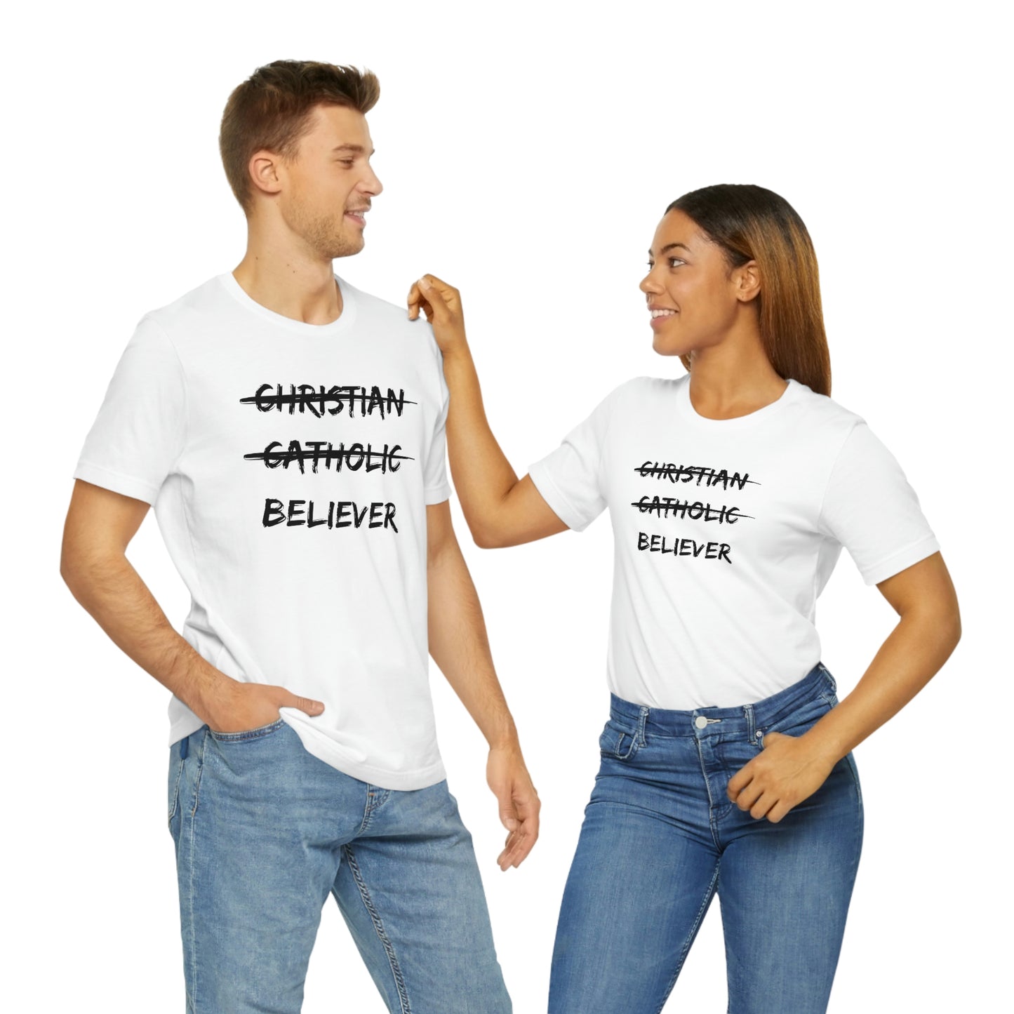 BELIEVER Unisex Jersey Short Sleeve Tee