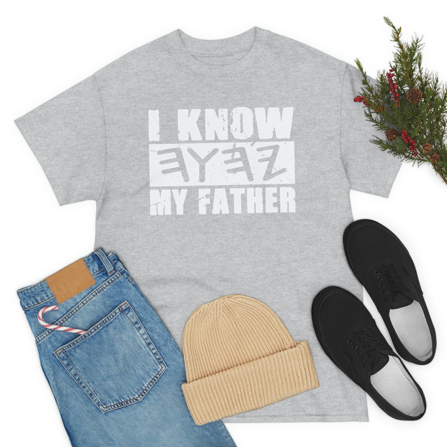 I Know My Father Unisex Heavy Cotton Tee