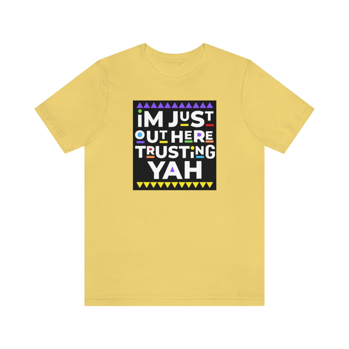 TRUST YAH Unisex Jersey Short Sleeve Tee