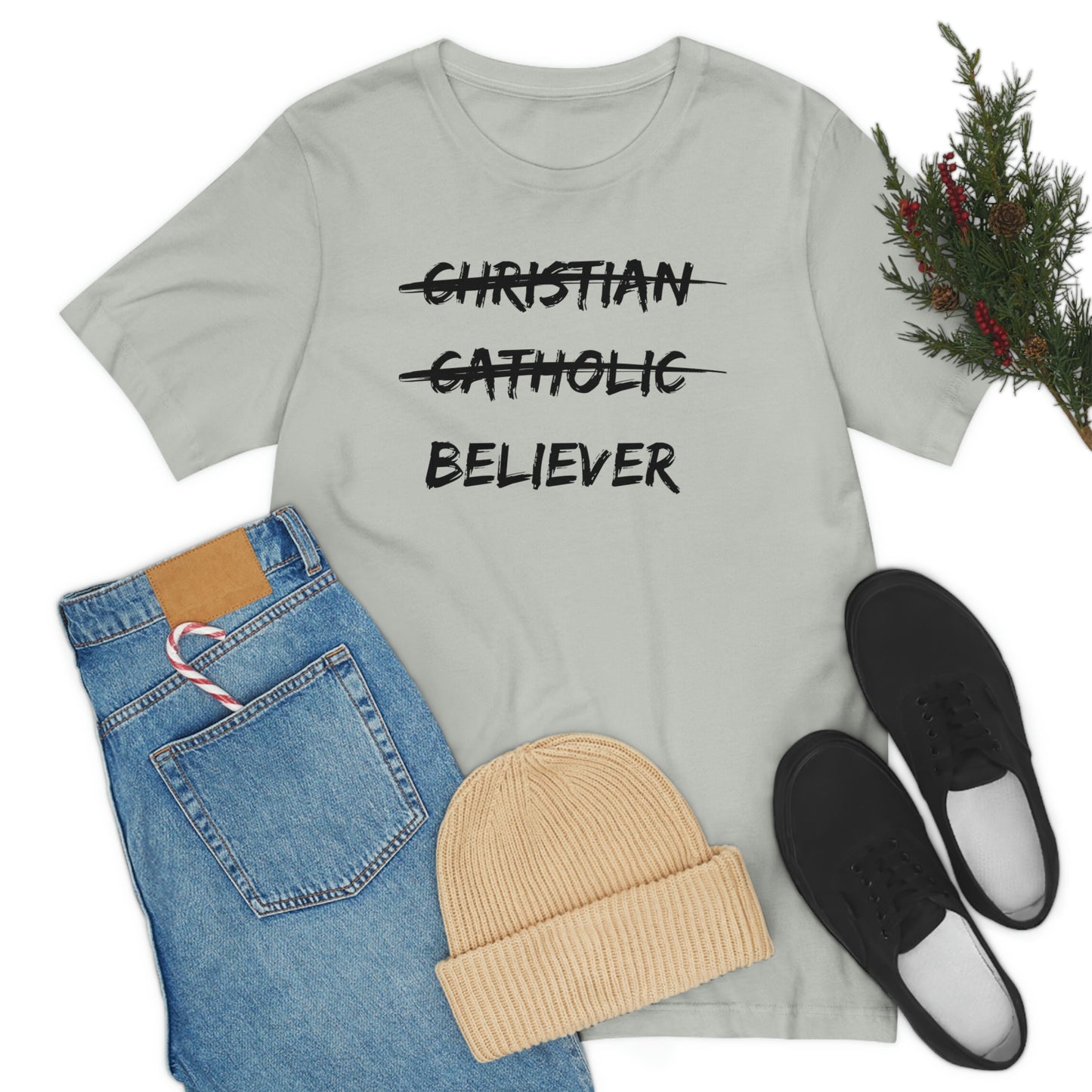 BELIEVER Unisex Jersey Short Sleeve Tee