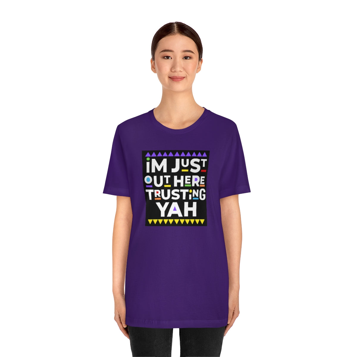 TRUST YAH Unisex Jersey Short Sleeve Tee