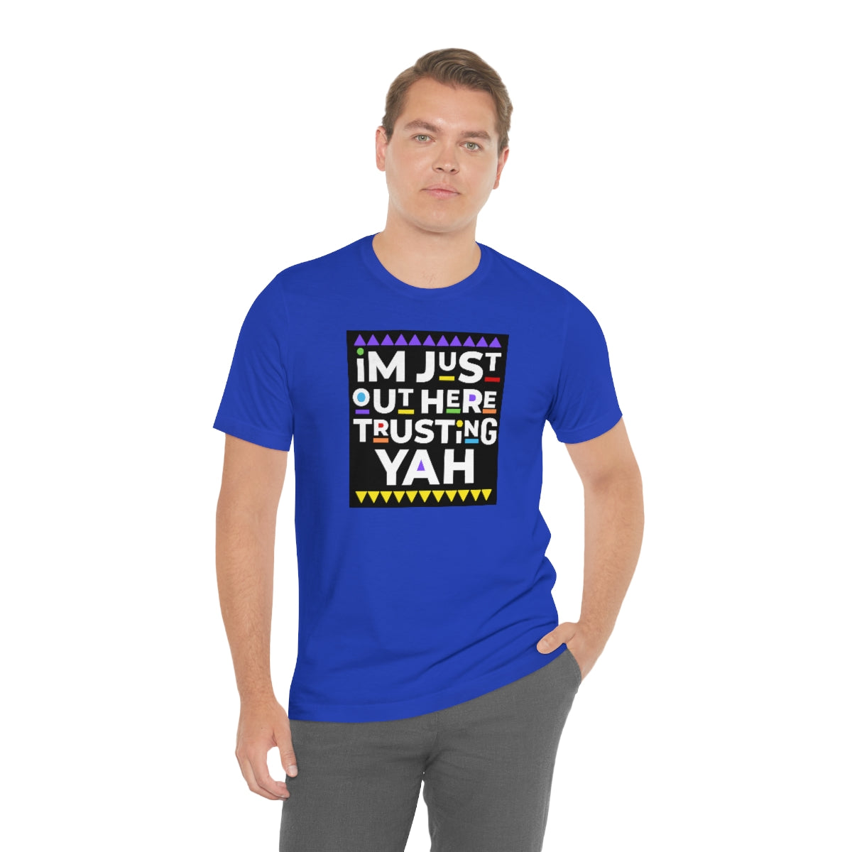 TRUST YAH Unisex Jersey Short Sleeve Tee