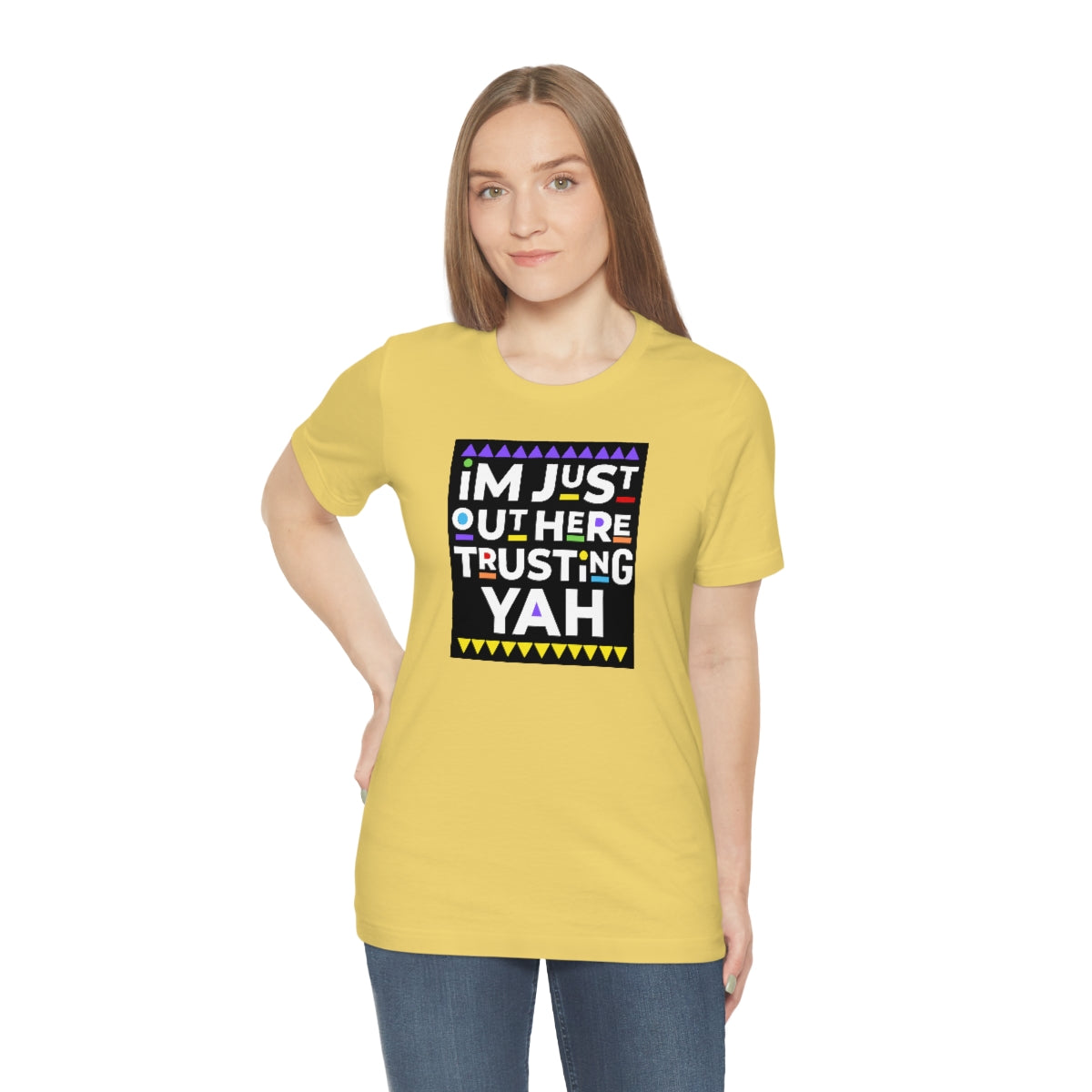 TRUST YAH Unisex Jersey Short Sleeve Tee