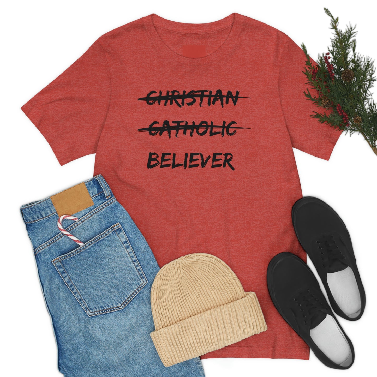 BELIEVER Unisex Jersey Short Sleeve Tee