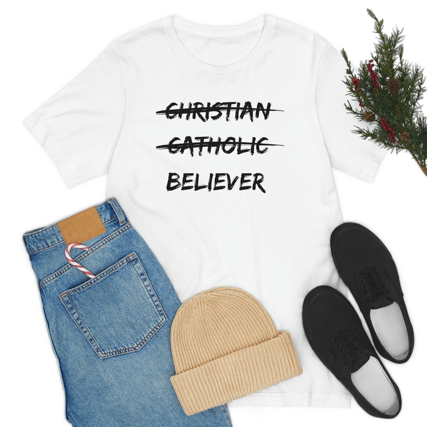 BELIEVER Unisex Jersey Short Sleeve Tee