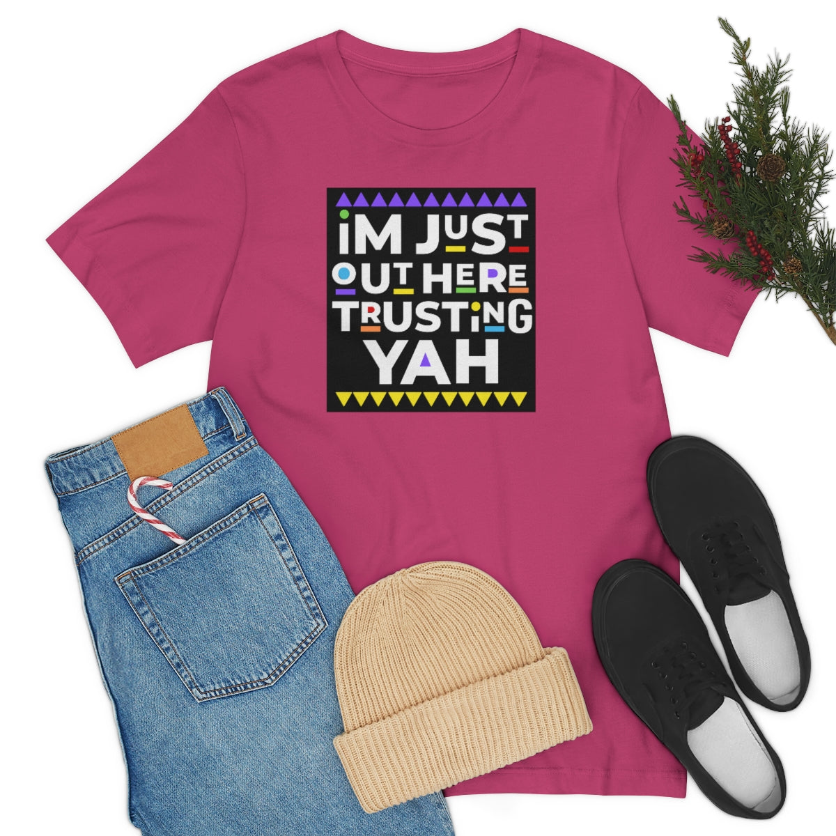 TRUST YAH Unisex Jersey Short Sleeve Tee