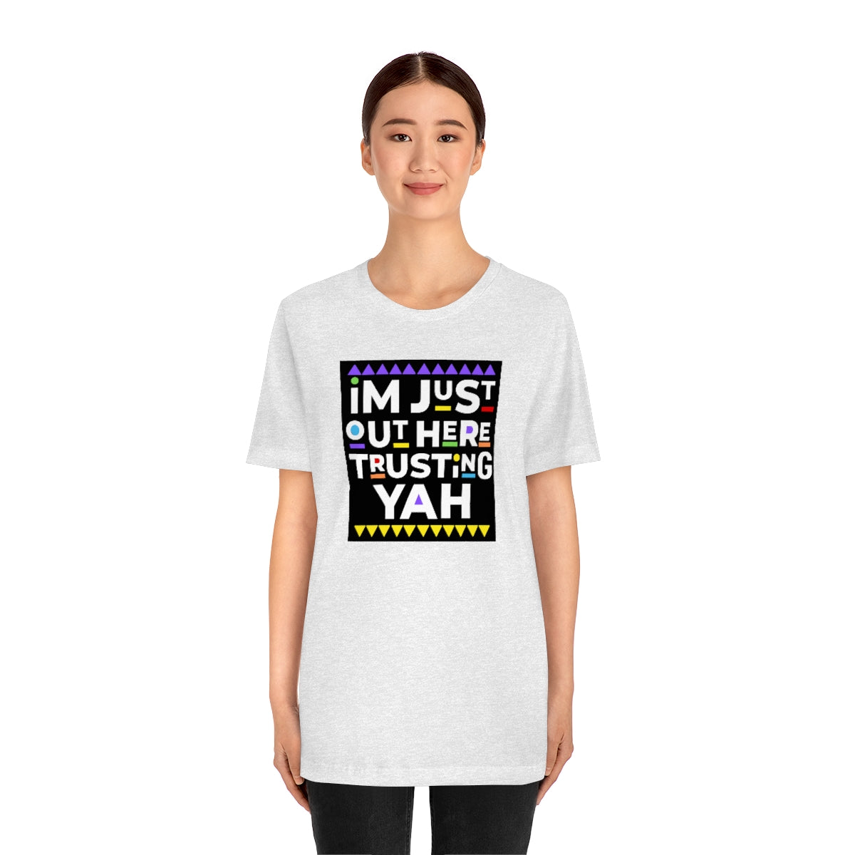 TRUST YAH Unisex Jersey Short Sleeve Tee