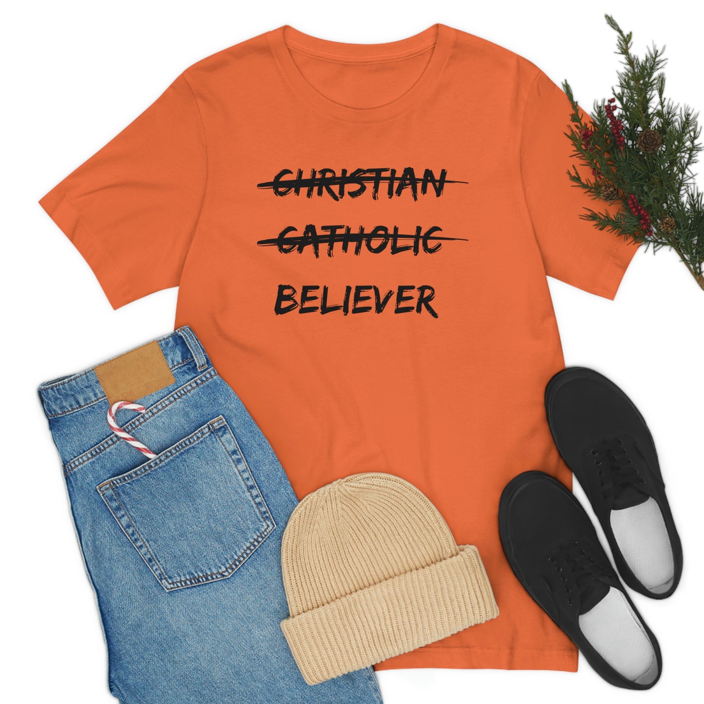 BELIEVER Unisex Jersey Short Sleeve Tee