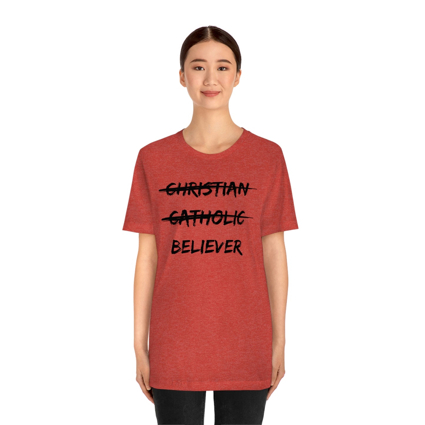 BELIEVER Unisex Jersey Short Sleeve Tee