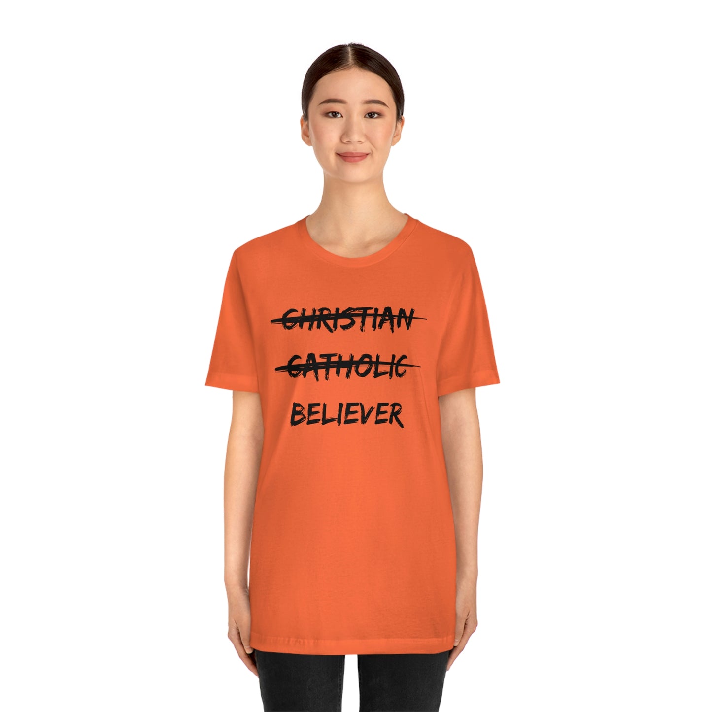 BELIEVER Unisex Jersey Short Sleeve Tee