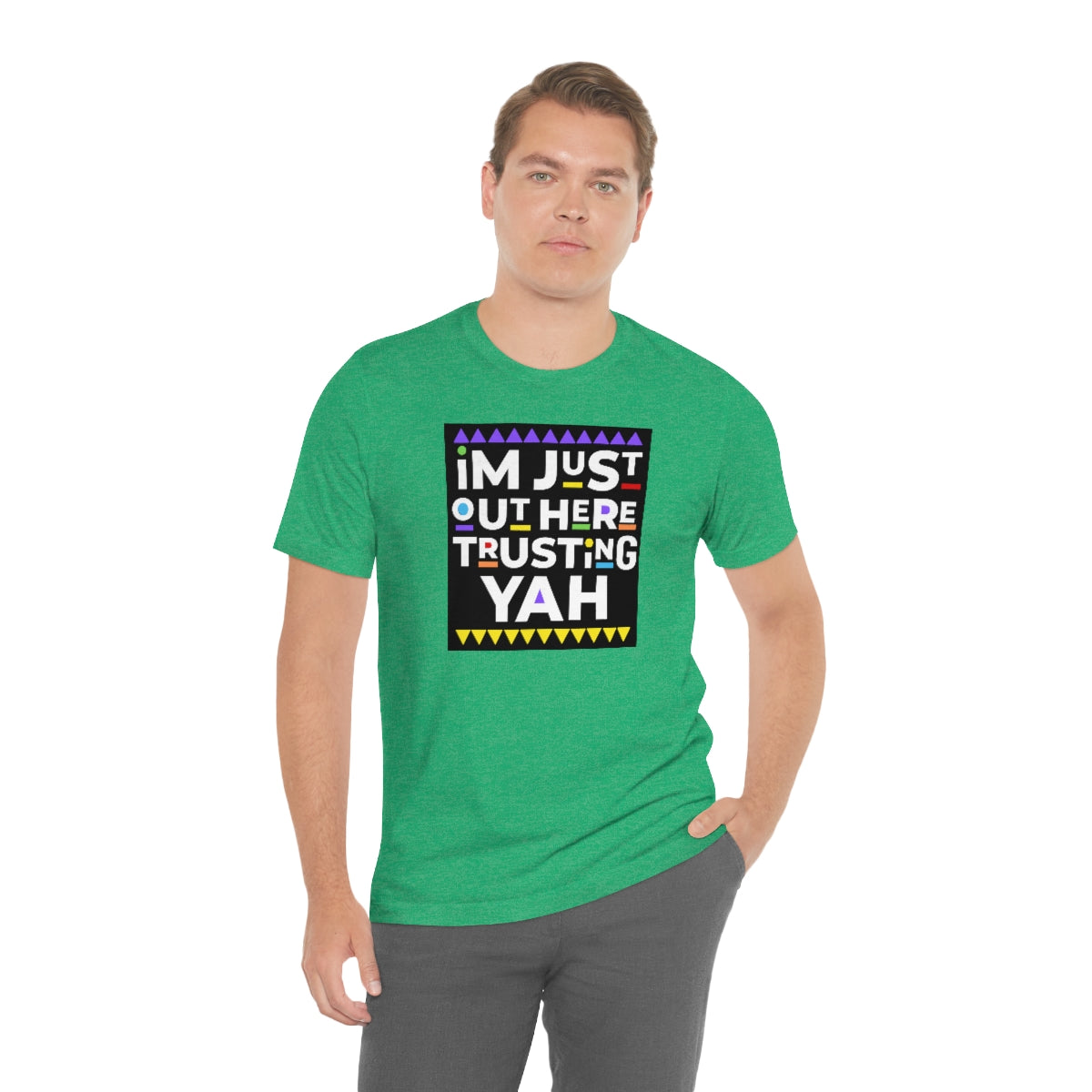 TRUST YAH Unisex Jersey Short Sleeve Tee