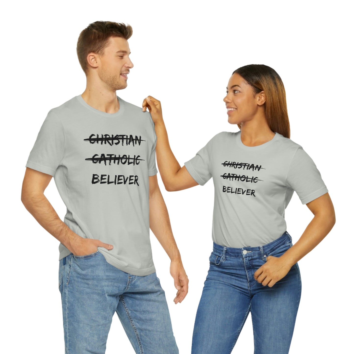 BELIEVER Unisex Jersey Short Sleeve Tee