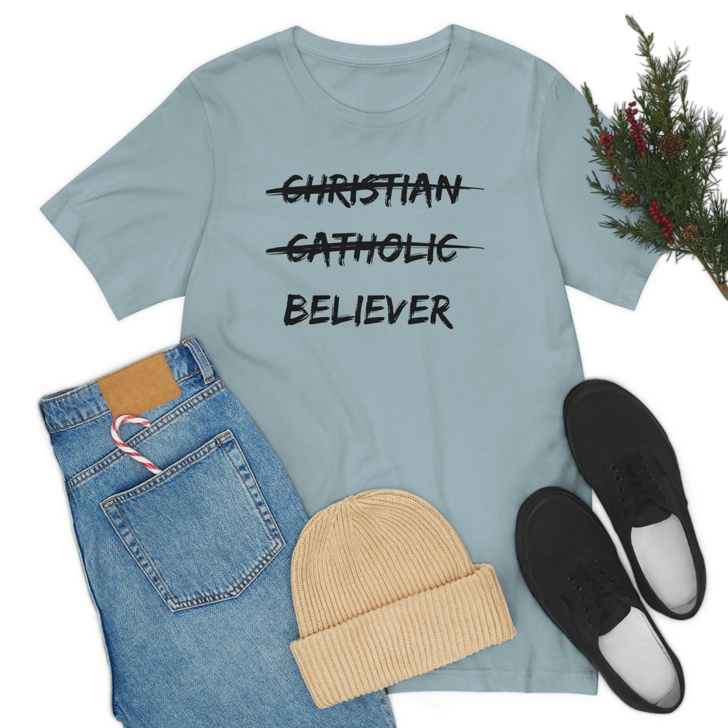 BELIEVER Unisex Jersey Short Sleeve Tee