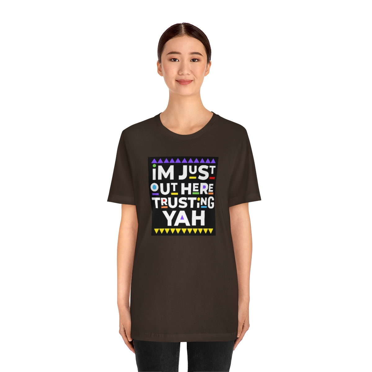 TRUST YAH Unisex Jersey Short Sleeve Tee