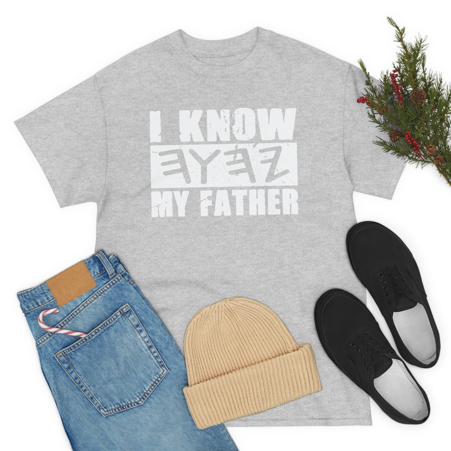 I Know My Father Unisex Heavy Cotton Tee