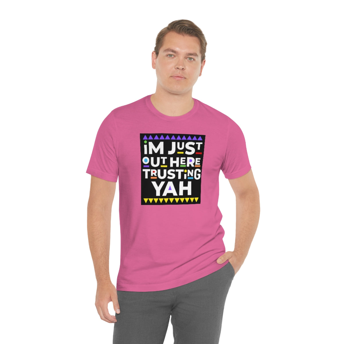 TRUST YAH Unisex Jersey Short Sleeve Tee