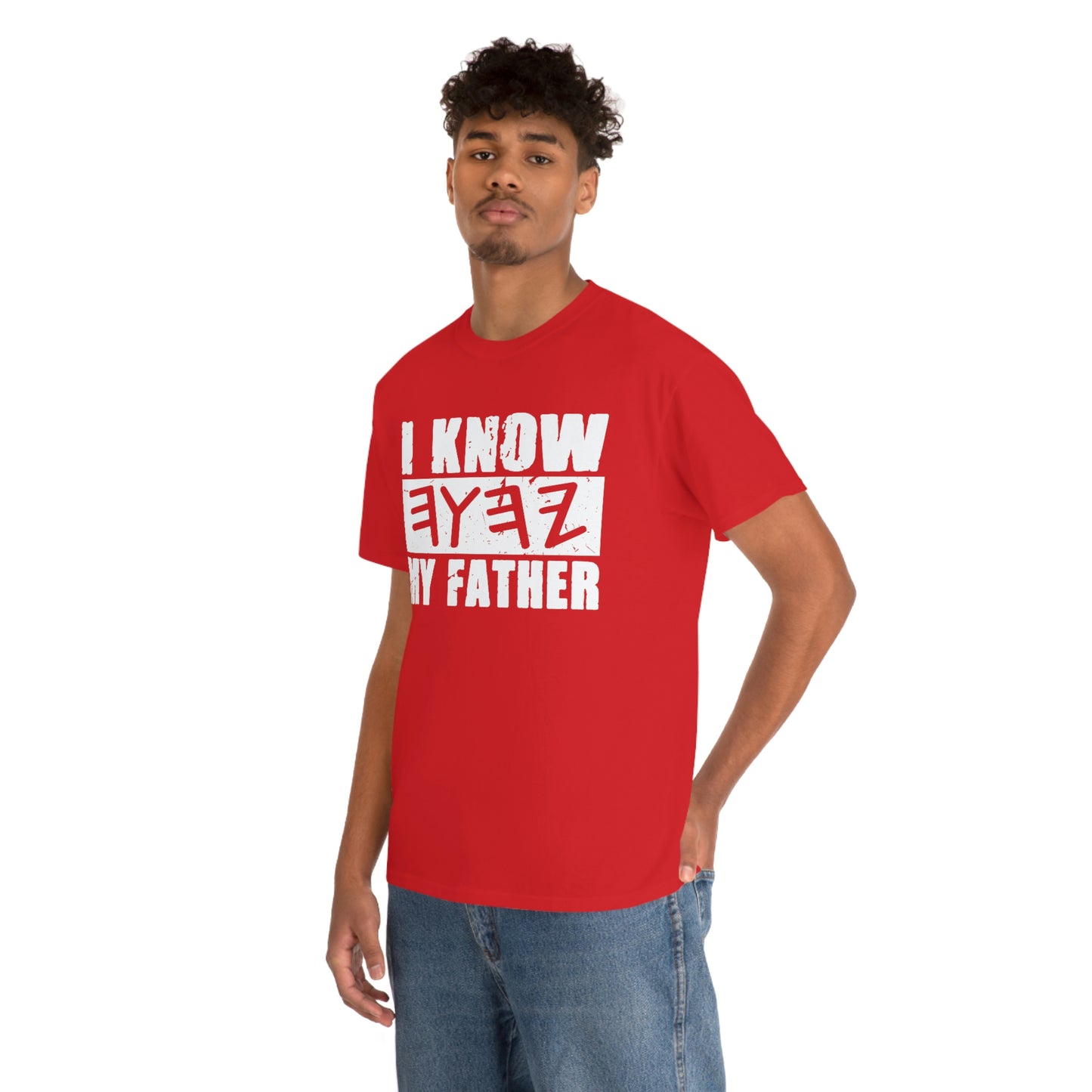 I Know My Father Unisex Heavy Cotton Tee