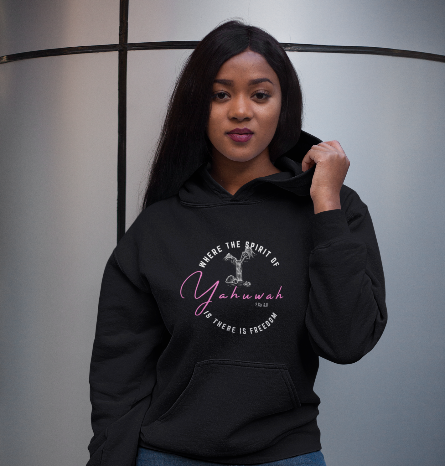 FREEDOM IN YAHUWAH WOMEN Heavy Blend™ Hooded Sweatshirt