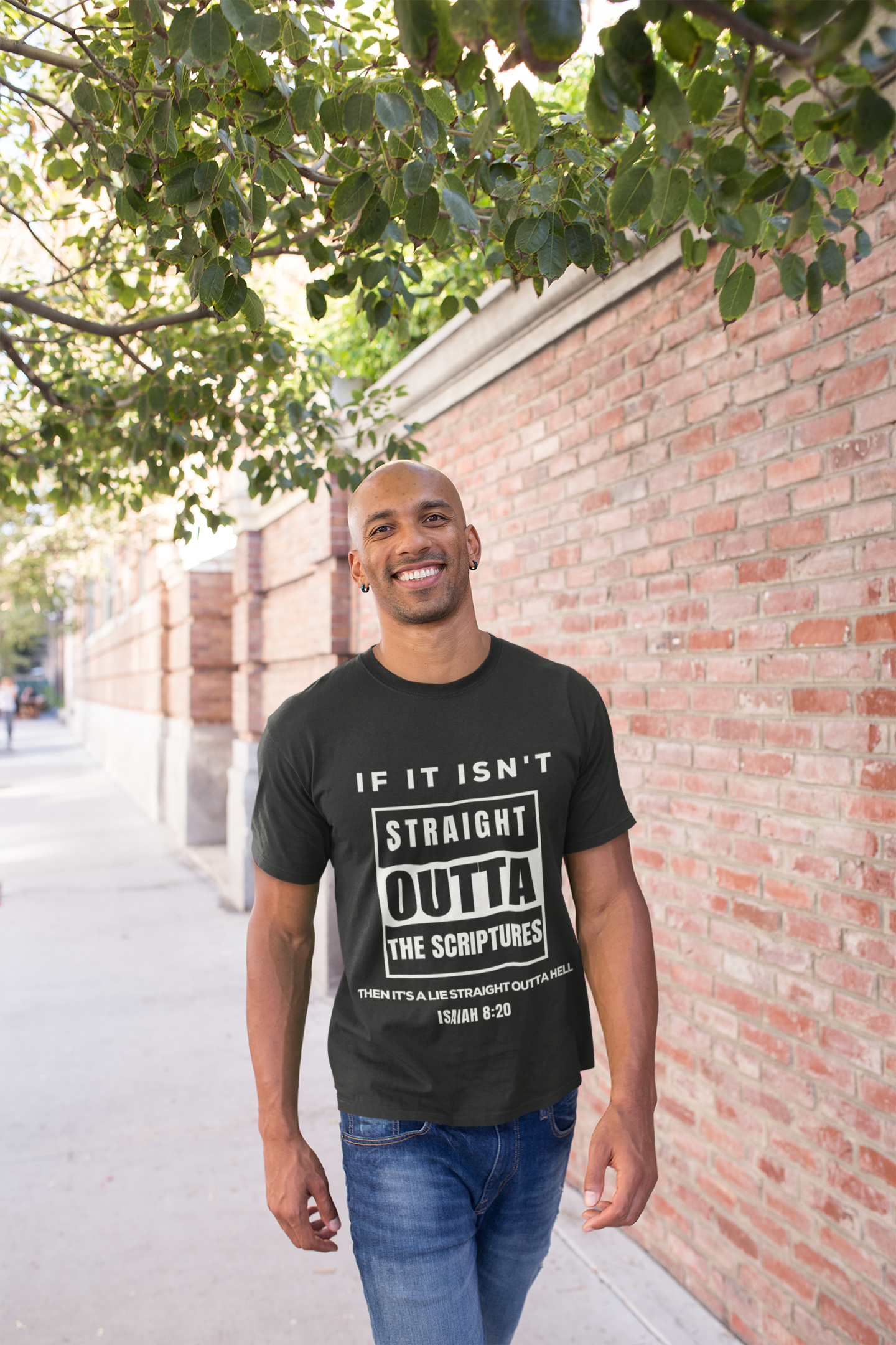 Soft-style Unisex T-shirt - Straight Outta Scriptures!