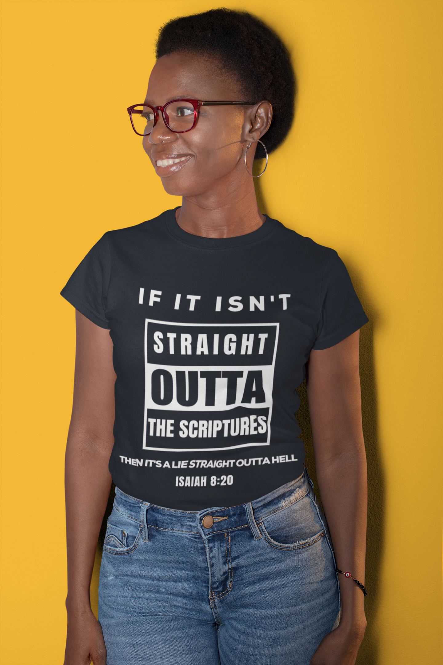 Women's Softstyle Tee - Straight Outta Scriptures